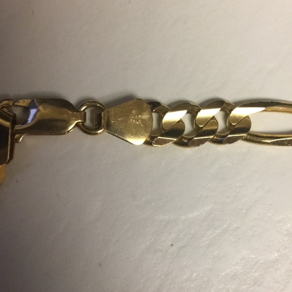 Vintage Fígaro Men’s Bracelet 8.5” 14k Solid - FIRM